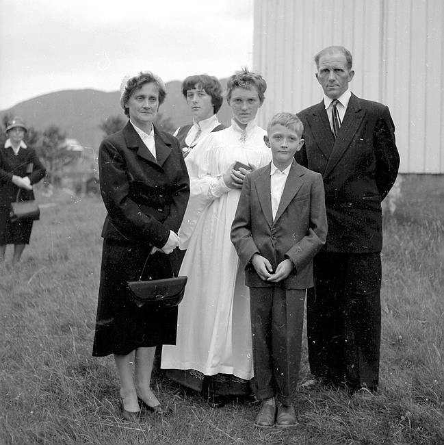 Konfirmasjon Reipå.    10.juli 1960.