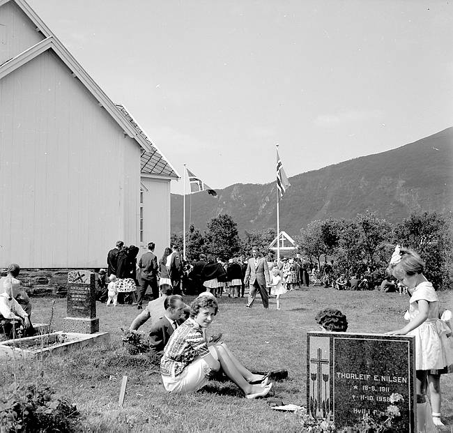 Konfirmasjon Reipå 10.juli 1960.