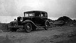 CW0155.jpg    Bilen til Karl Karlsen  Neverdal. 1930.<br>Karl på Stranda fikk sin første bil av merke Rugby i 1929.<br>Den ble byttet ut i 1930 med en helt ny Chevroletregnr.: W-745, (den på bildet). Bilen ble i 1936 solgt til Edvard Boldevin. Både Knut Bye og Leif Stavne eide denne bilen først på 1960 tallet.