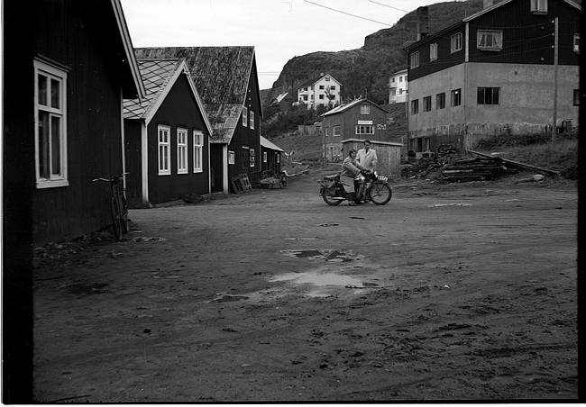 Ørnes gamle handelssted.