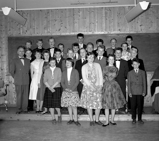 Spildra skole.1959.