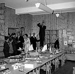 CW2945.jpg   Formingsutstilling på Spildra skole våren 1961.<br><br>