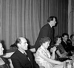 CW2959.jpg   Ørnes musikkorps sitt 10 års jubileum i 1959.  Hjalmar schulz var dirigent.  fra v.Ella og Tormod<br>Benjaminsen, ukjent, ukjent, Reidun og Odd Holand.