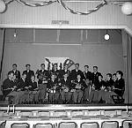 CW3161.jpg   Ørnes Hornmusikkorps.  10 års jubileum 1959   .Bak fra v.: Rolf Dypvik, Kristoffer Nilsen, Bjarne <br>Henriksen, Hans Enebakk, Harald Fagerli, Martin Fagerli, <br>Steinar Stråmyr, Hjalmar Schultz, Foran V.: Odd Holand, <br>Villy Olufsen, Bjørnar Grytvik, Jan Høgmo, Ragnar Robertsen, John Ludvik Johnsen, Tor Vatne, Per Olufsen,<br>ukjent, Leif Jørgensen.