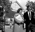 CW2801.jpg    På Ørnes da Kong Olav og prinsesse Astrid var på Nordlandsbesøk.  Ukjente.