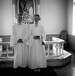 CW2814.jpg   Konfirmanter i Fore kirke.  Årstall 1959.<br>