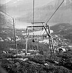 CW2911.jpg    Glomfjord,  Lille-Glomvann  og Fykan sett fra  stolheisen, 1957 ?