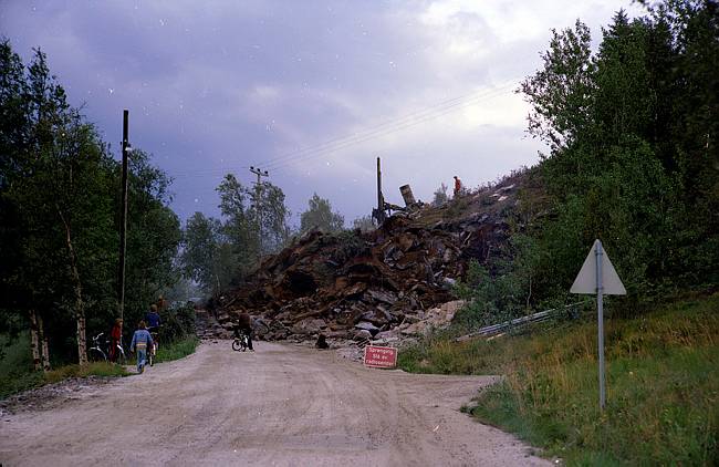 Ombygging av fylkesvei 17.