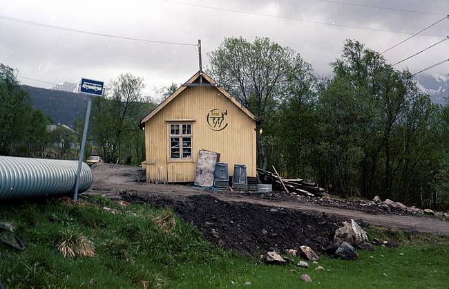 Ombygging av fylkesvei 17.